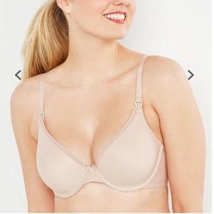 On Gossamer‎ Nursing Bra 34F /34DDD Nude beige maternity